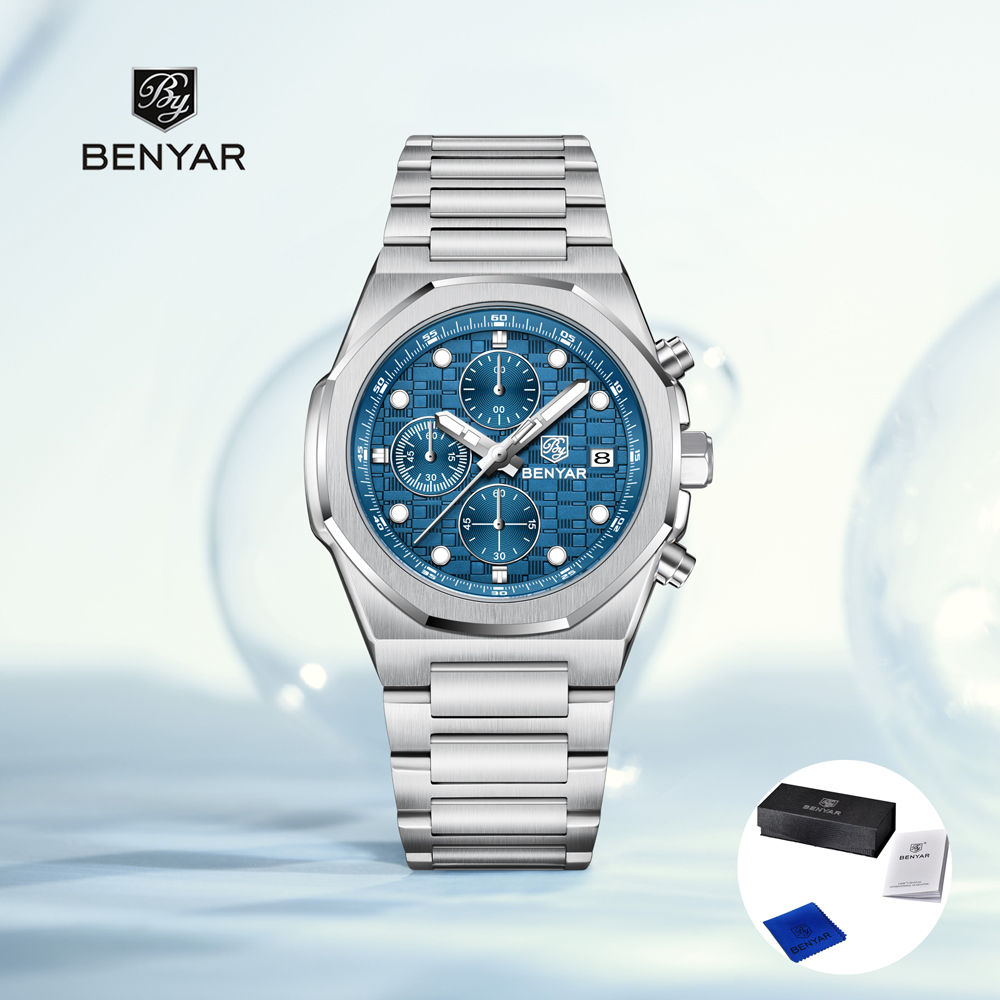 Luxury Watch Organizer - 2025 Yeni BENYAR Erkek Saatleri Lüks