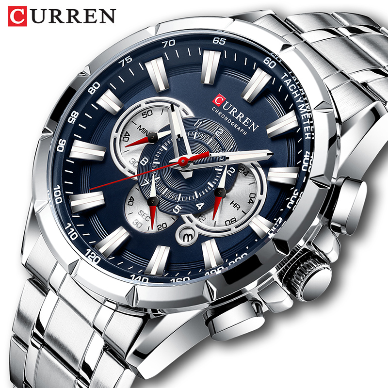 Luxury Watch Life - CURREN kol saati erkekler su geçirmez