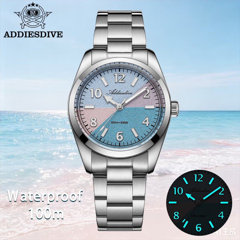 Luxury Watch Organizer - ADDIESDIVE Safir Cam Saat Kadınlar Yeni
