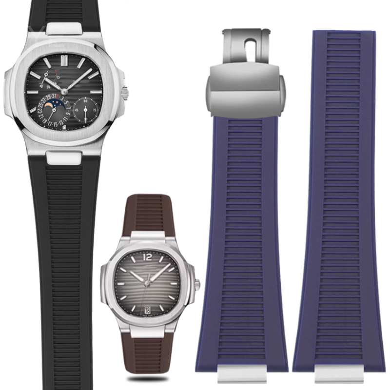 Luxury Watch Patek Philippe - Lüks Silikon saat kayışı Patek Philippe