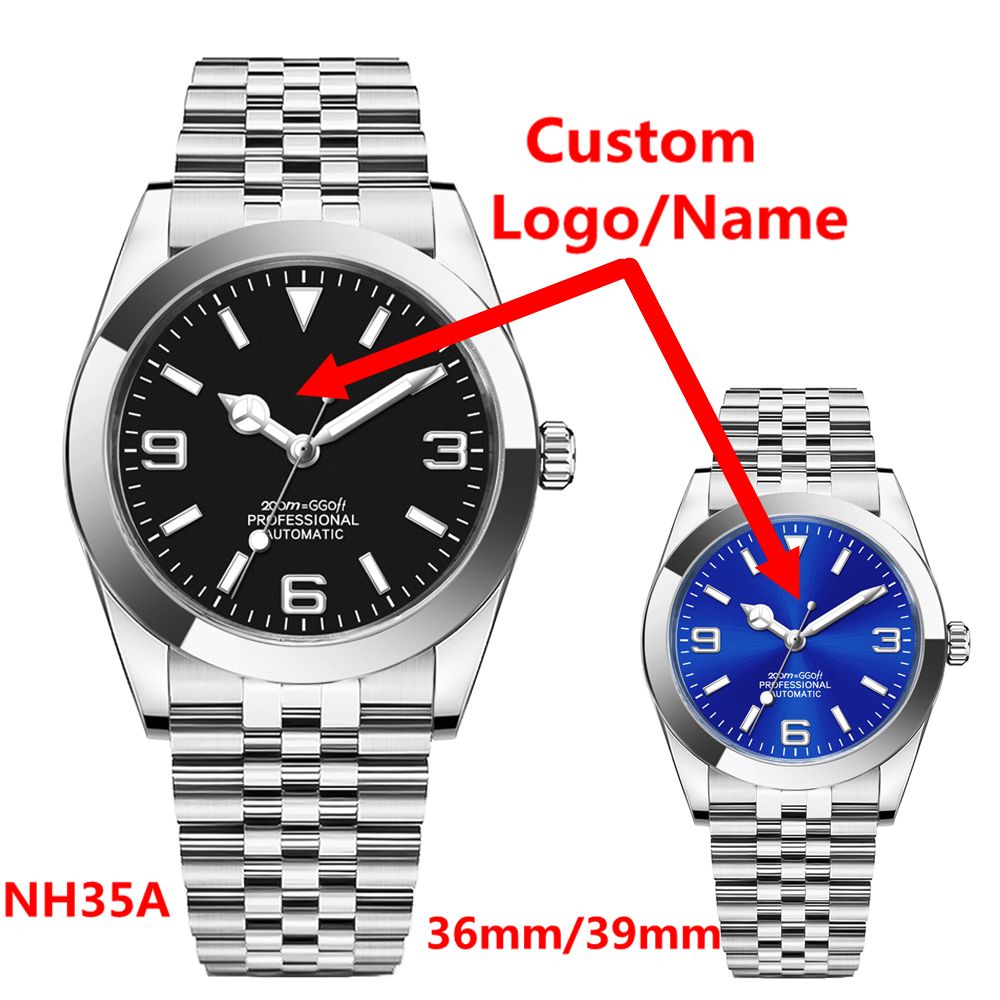 Luxury Watch Logos - Özel Logo Lüks NH35 Saat Kadın