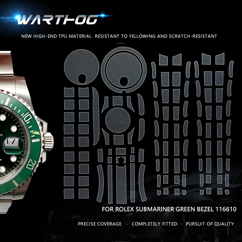 Luxury Watch Logos - Rolex Submariner 116613 İzle Koruyucu Film
