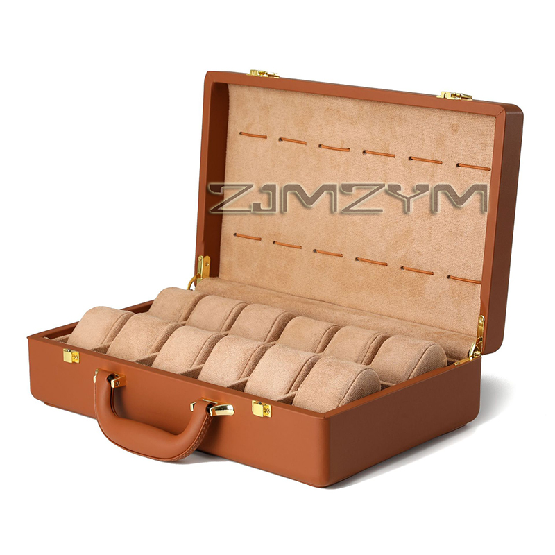 Luxury Watch Organizer - 12 Bölmeli Saat Kutusu Erkek Saatleri