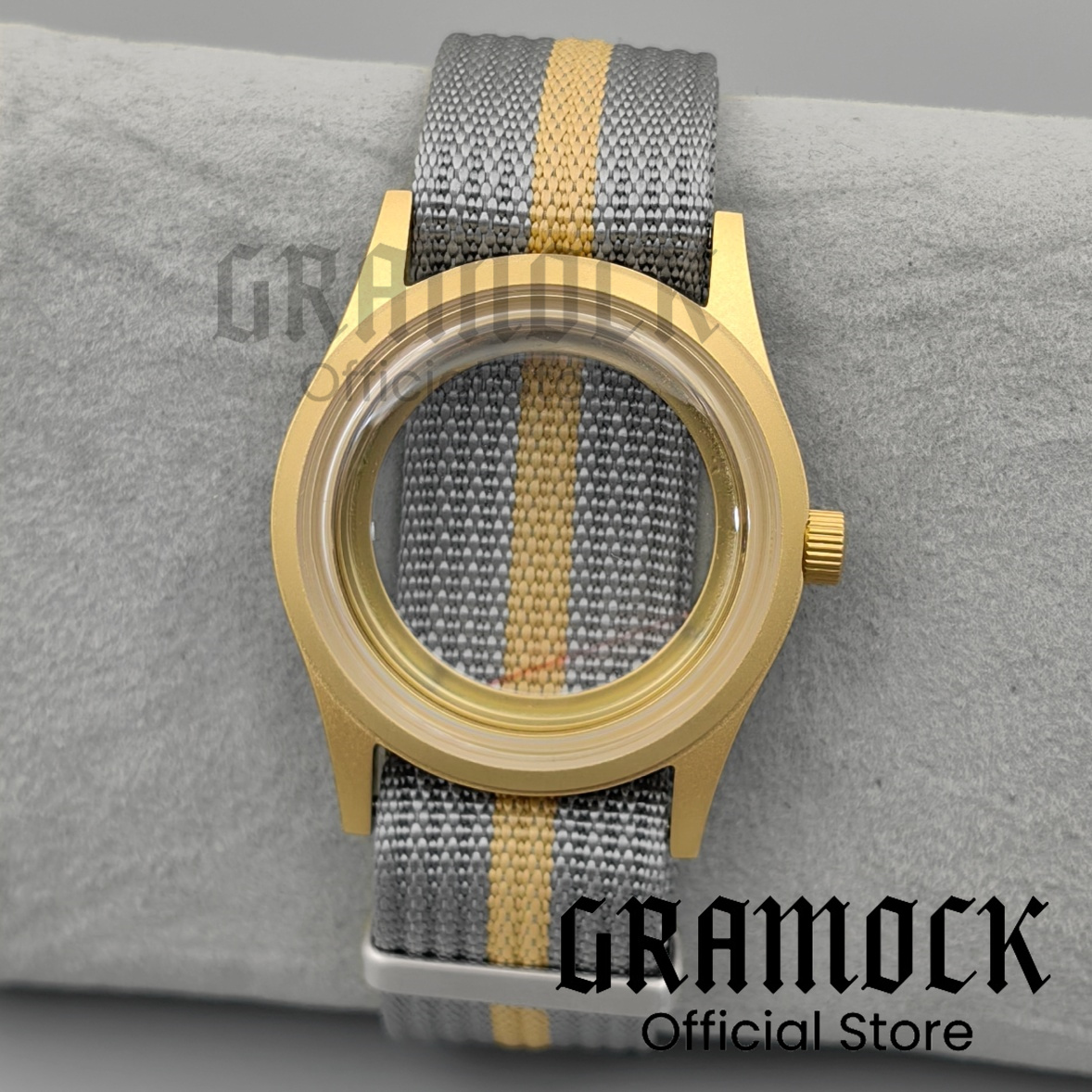 GRAMOCK 39mm Saat Kasası NH34  - Exhibition Caseback incelemesi ve fiyatı