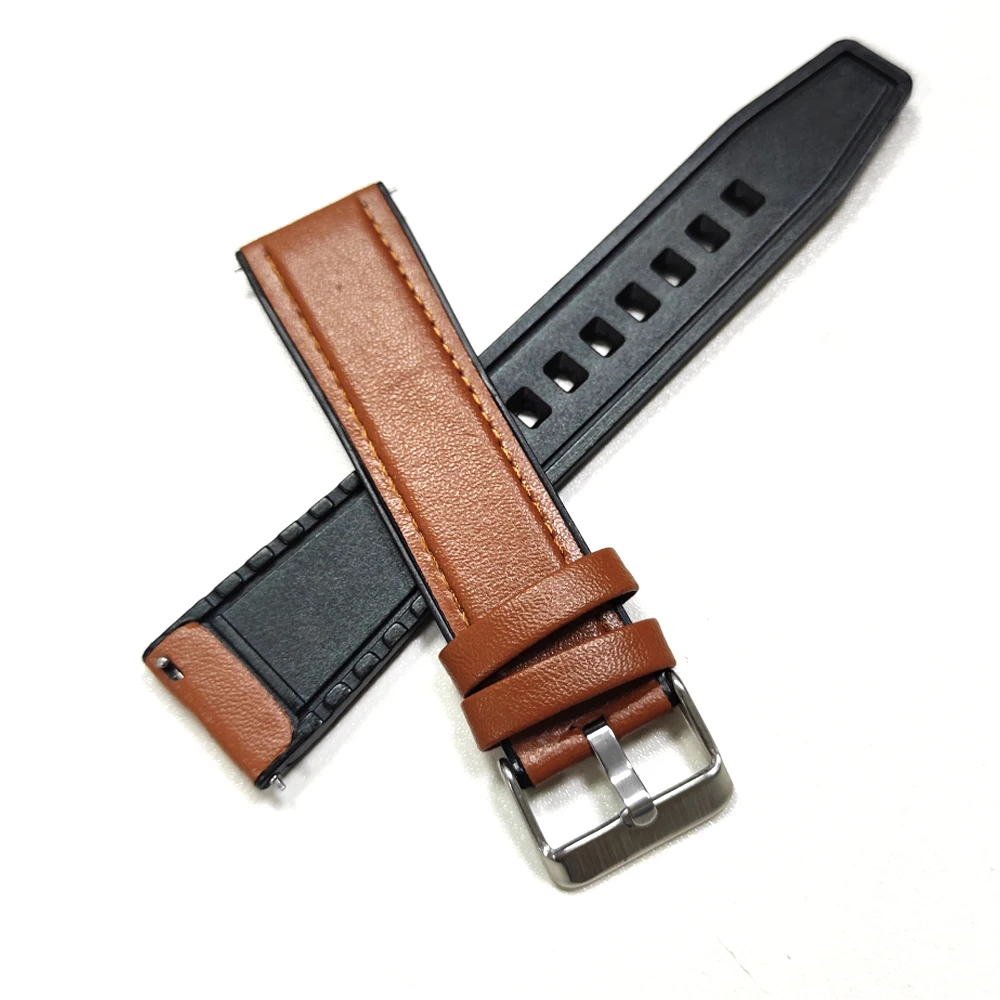 22mm Deri Silikon Kayış Zeblaz - Xiaomi Luxury Watch incelemesi ve fiyatı