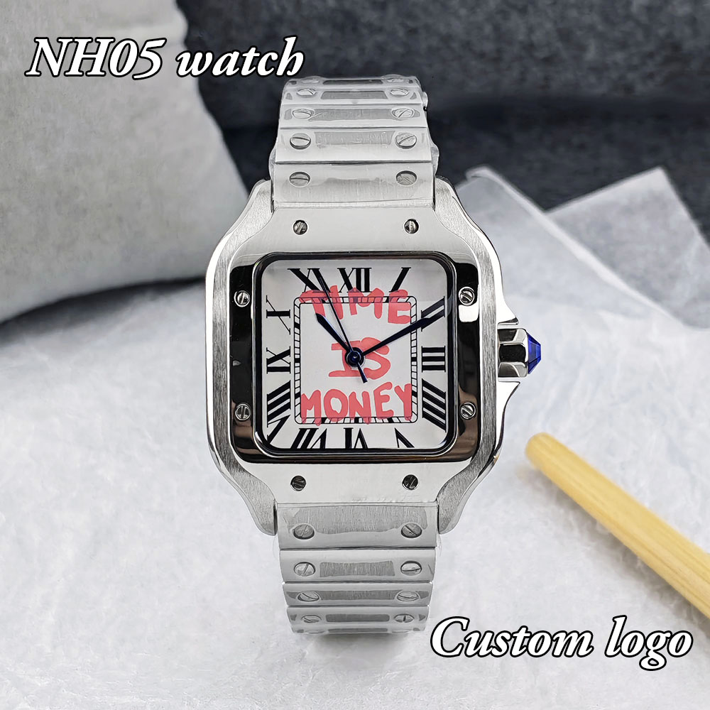 Yeni NH05 Kare Saat Zaman Para - Luxury Watch Logos incelemesi ve fiyatı