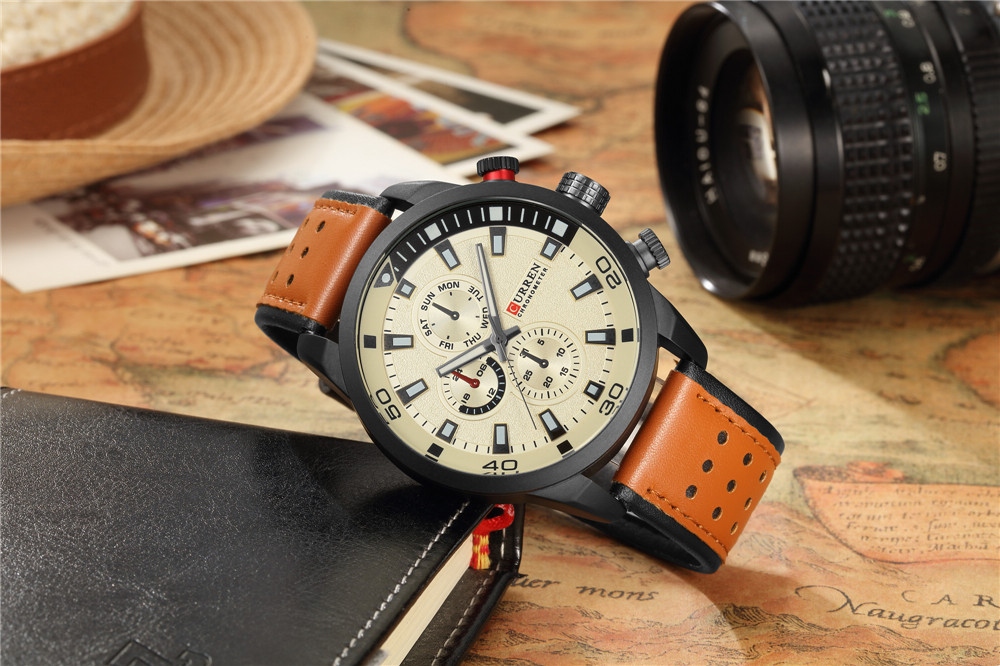 2017 CURREN Şık Izle Erkekler  - Luxury Watch Affordable incelemesi ve fiyatı