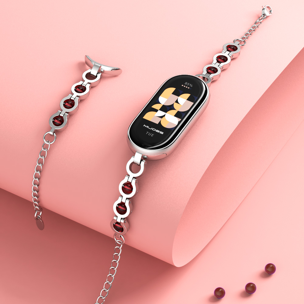Mi Band 10 9 8 7 6 5 için Kord - Xiaomi Luxury Watch incelemesi ve fiyatı