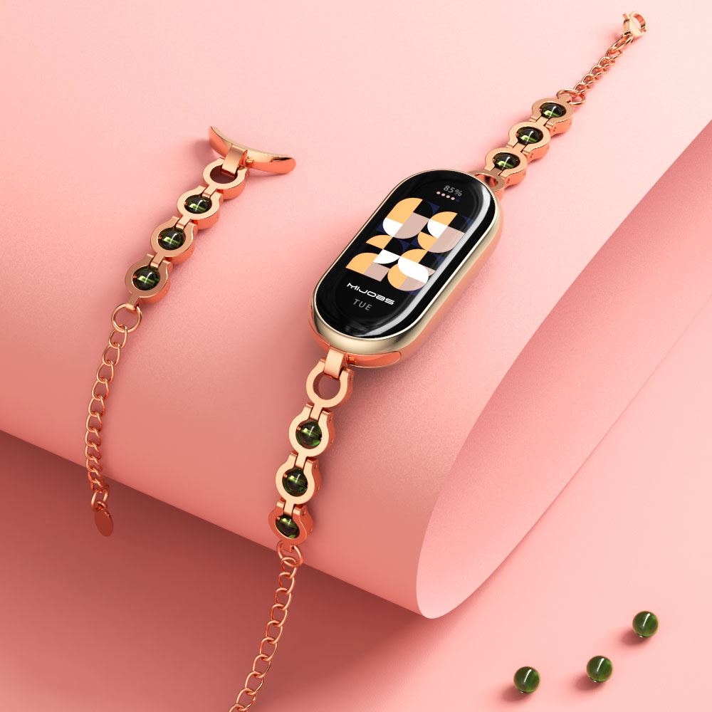 Mi Band 10 9 8 7 6 5 için Kord - Xiaomi Luxury Watch incelemesi ve fiyatı