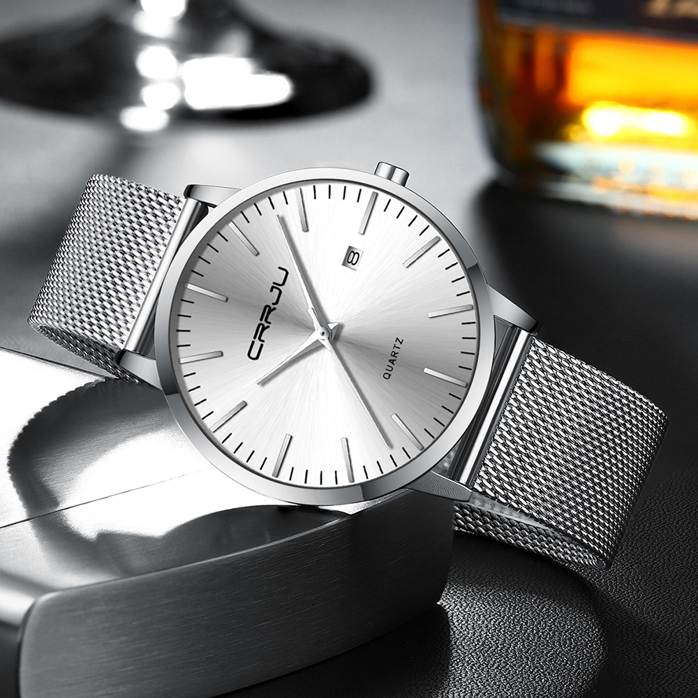 CRRJU yeni moda erkek saatler  - Luxury Watch Affordable incelemesi ve fiyatı