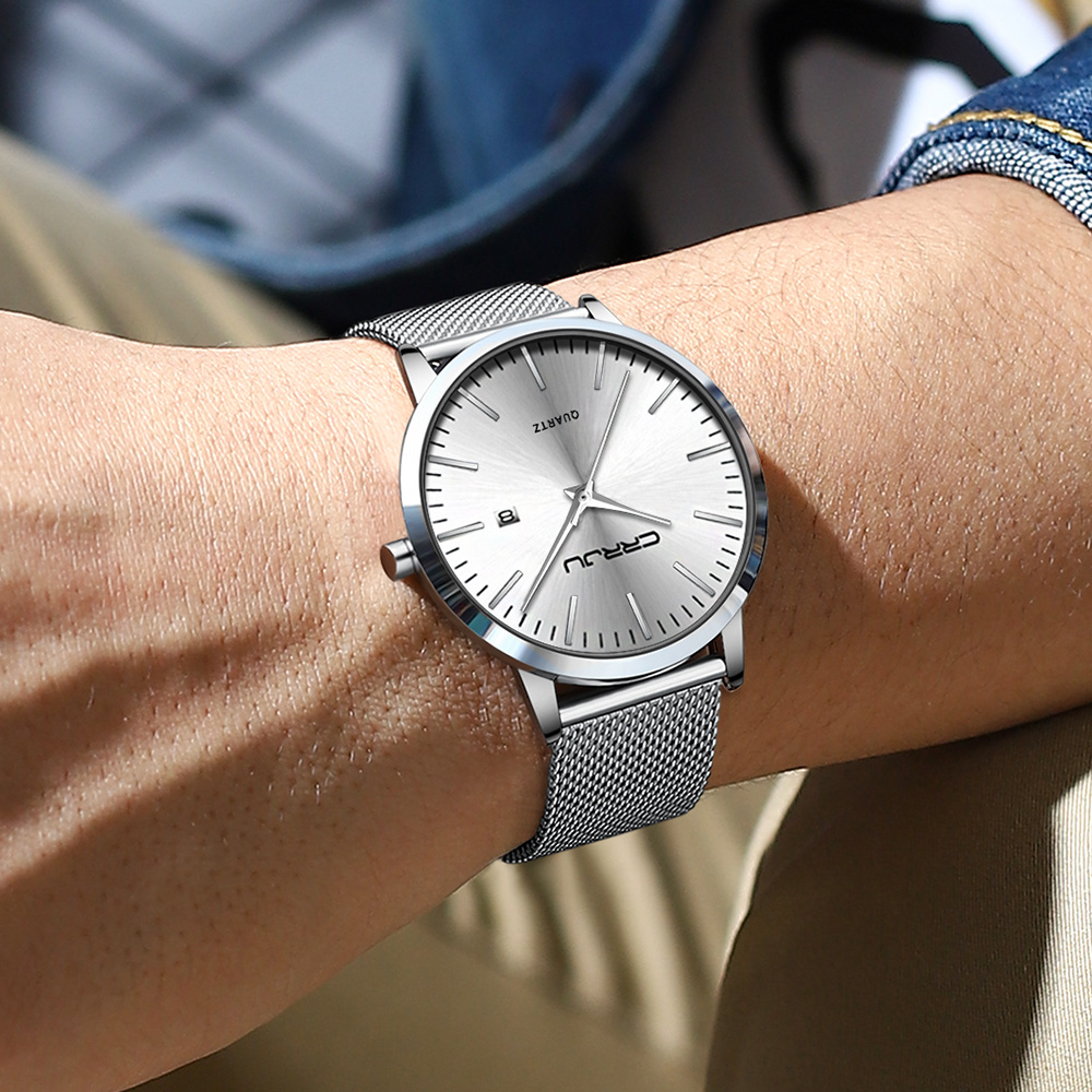 CRRJU yeni moda erkek saatler  - Luxury Watch Affordable incelemesi ve fiyatı