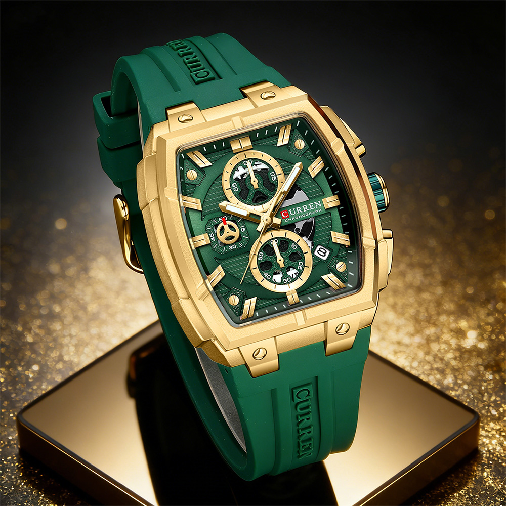 CURREN Lüks Vintage Erkek Spor - Luxury Watch Life incelemesi ve fiyatı