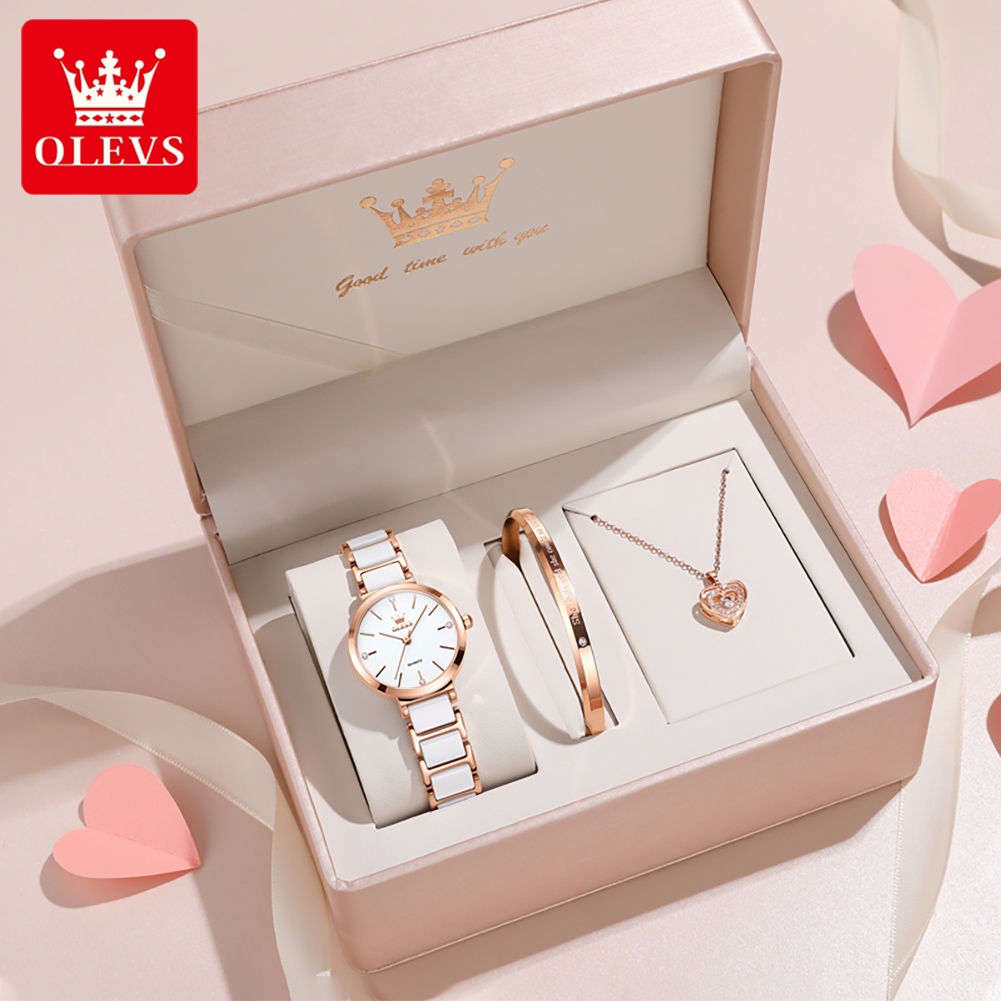 OLEVS Kadın Saati 5877 Lüks Za - Luxury Watch Organizer incelemesi ve fiyatı