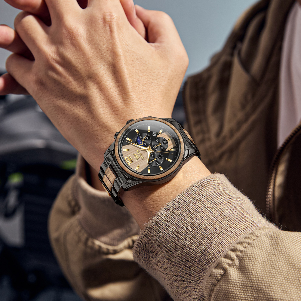 OLEVS erkek saatler lüks oriji - Best Luxury Quartz Watch incelemesi ve fiyatı