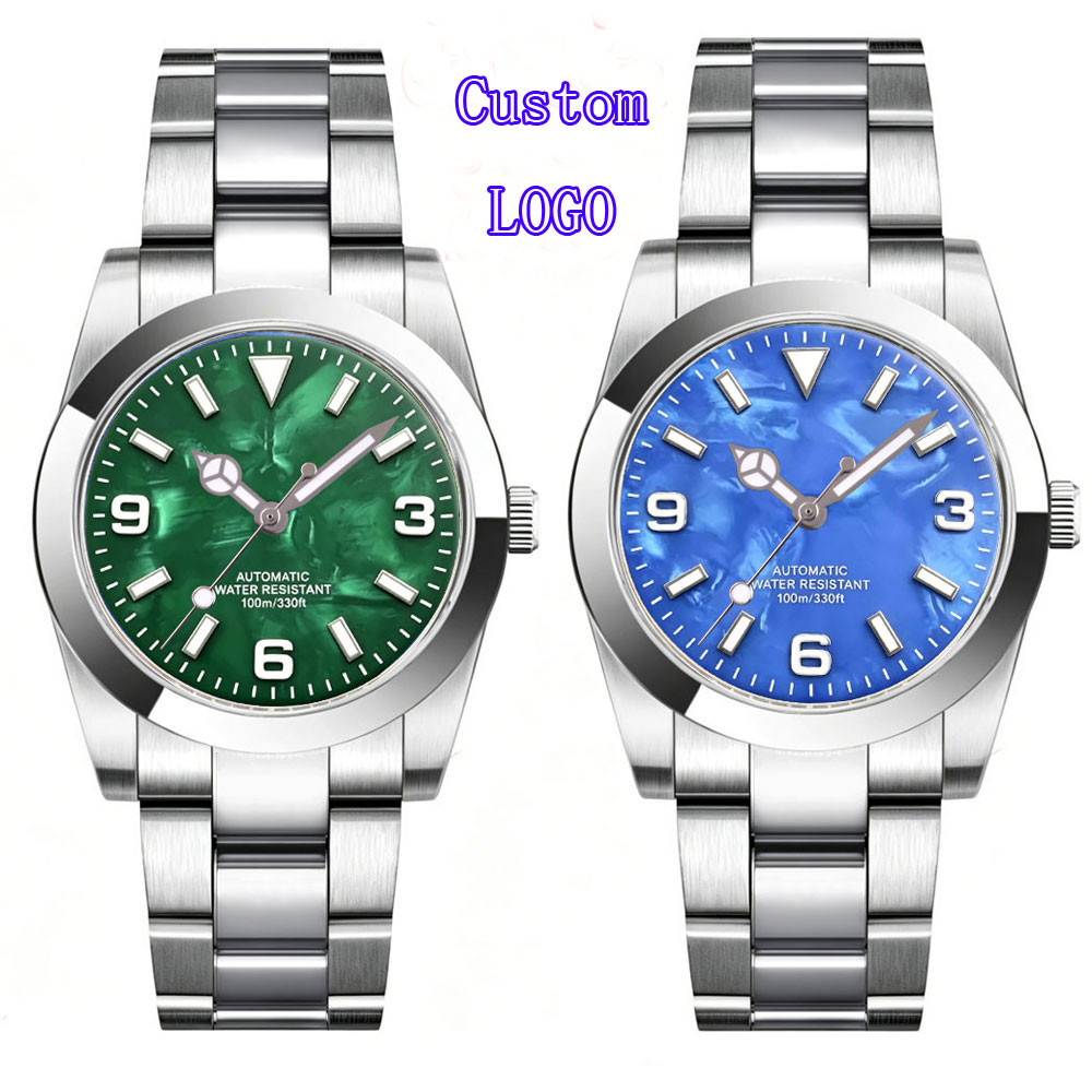 Özel Logo Saat 36mm 39mm Sedef - Luxury Watch Logos incelemesi ve fiyatı