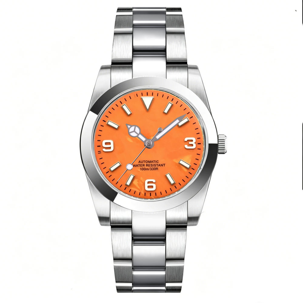 Özel Logo Saat 36mm 39mm Sedef - Luxury Watch Logos incelemesi ve fiyatı