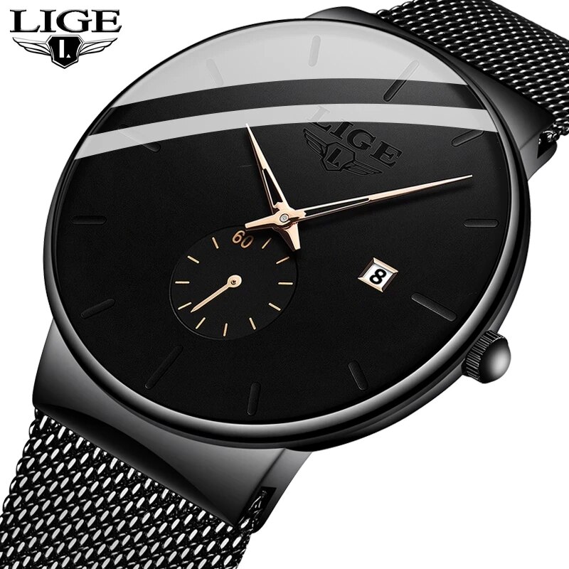 LIGE moda Mens saatler üst mar - Luxury Watch Affordable incelemesi ve fiyatı