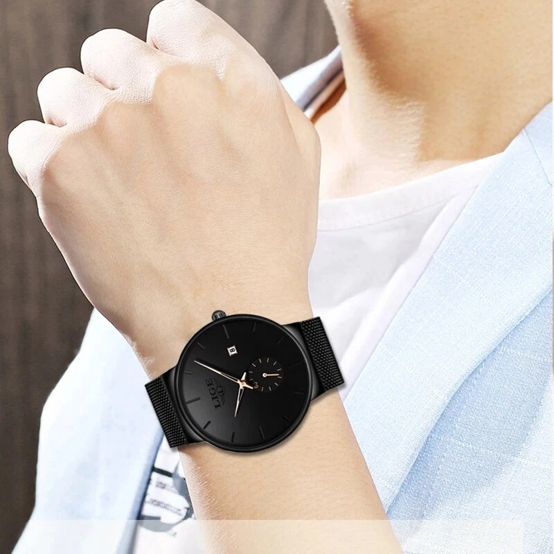 LIGE moda Mens saatler üst mar - Luxury Watch Affordable incelemesi ve fiyatı