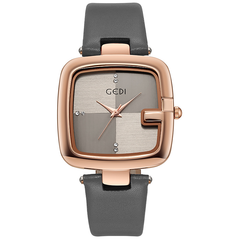 Moda Gedi üst marka işık lüks  - Luxury Watch With Leather Strap incelemesi ve fiyatı