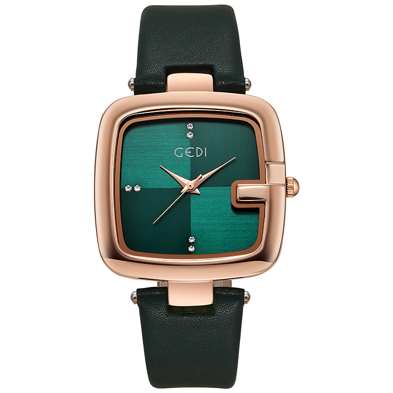 Moda Gedi üst marka işık lüks  - Luxury Watch With Leather Strap incelemesi ve fiyatı
