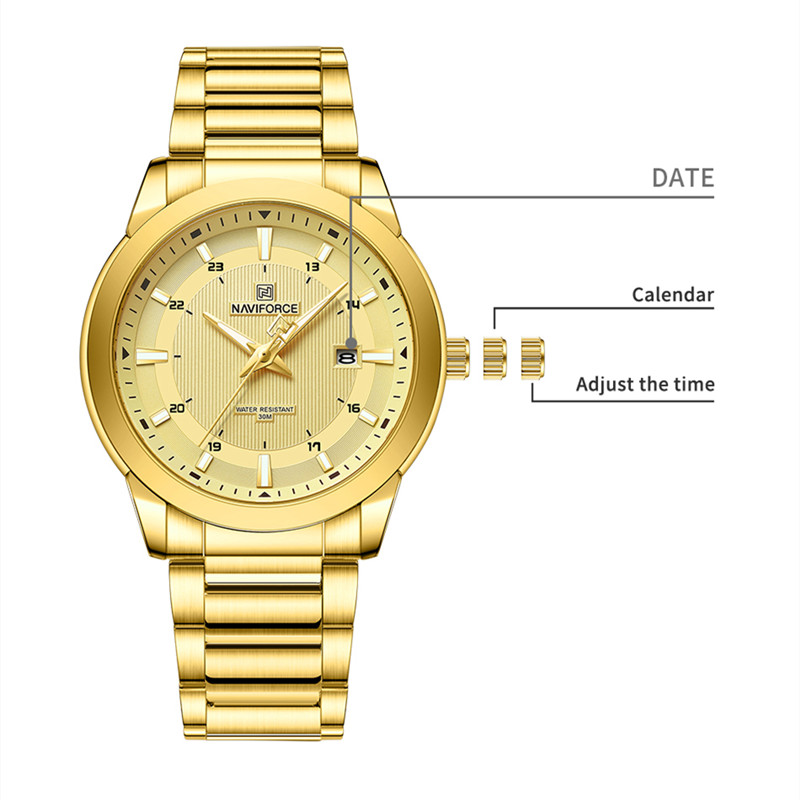 2024 Üst Marka NAVIFORCE Erkek - Luxury Watch Affordable incelemesi ve fiyatı