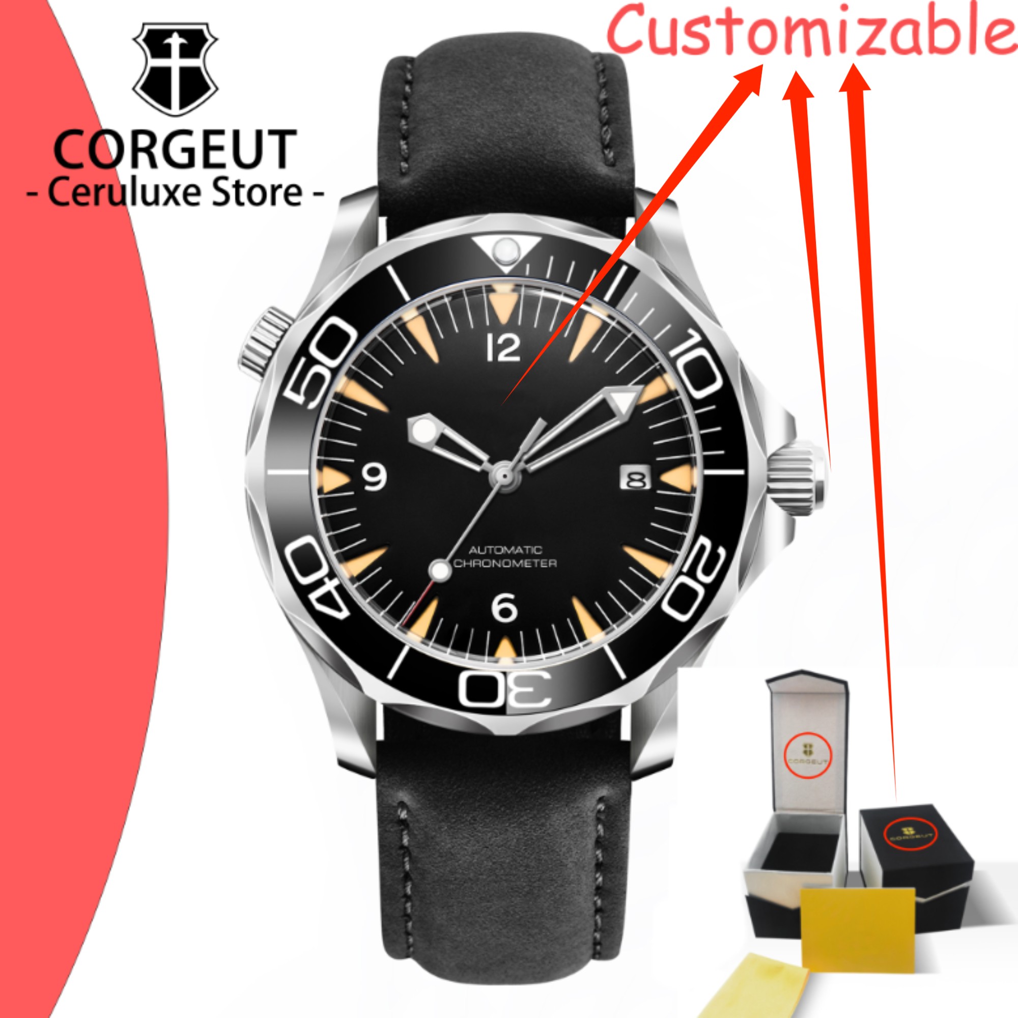 ÖZEL Logo Safir Camlı Otomatik - Luxury Watch Logos incelemesi ve fiyatı