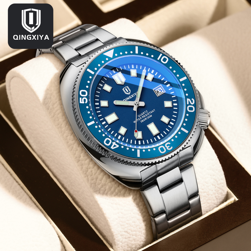 QINGXIYA Marka Moda Klasik Mav - Luxury Watch Affordable incelemesi ve fiyatı